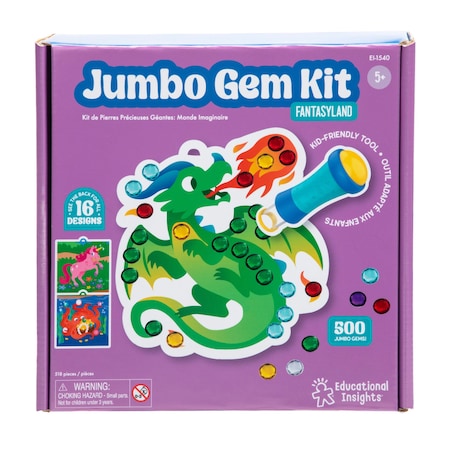 Educational Insights Jumbo Gem Popper Kit 1540